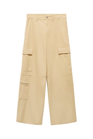 Jean cargo poches - Marron
