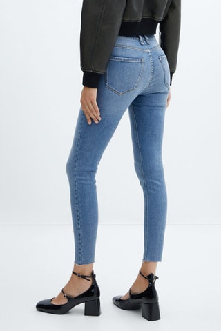 Jean skinny crop Isa - Bleu