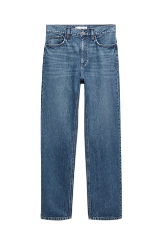 Jean droit taille normale - Bleu marine