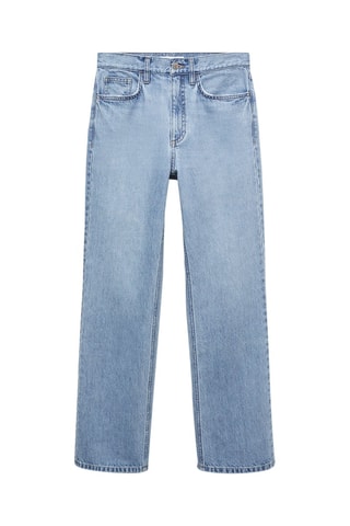 Jean droit taille normale - Bleu