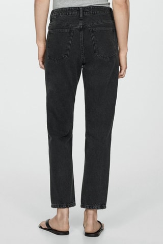 Jean Mom2000 mom taille haute - Denim Noir