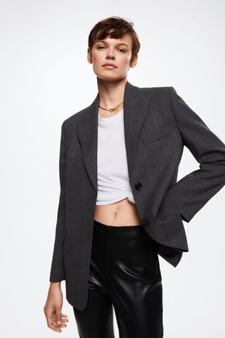 Legging similicuir ouvertures - Noir