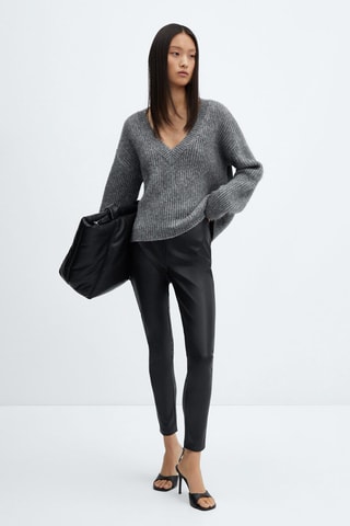 Leggings similicuir - Noir