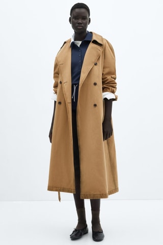 Trench effet usé - Camel