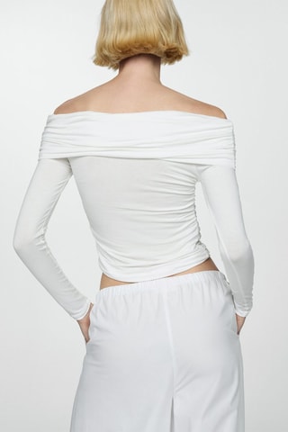 T-shirt épaules dénudées - Blanc