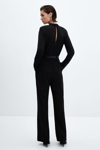 Combinaison avec ceinture - Noir