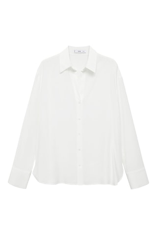 Chemise fluide Lyocell - Blanc