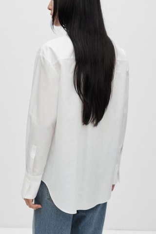 Chemisier oversize - Blanc