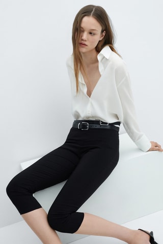 Chemise fluide Lyocell - Blanc