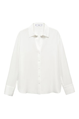 Chemise fluide Lyocell - Blanc