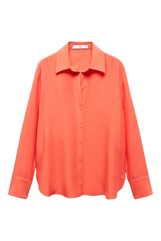 Chemise fluide Lyocell - Corail