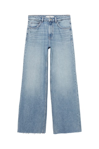 Jean Danila wideleg taille haute - Bleu