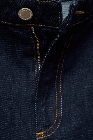 Jean wideleg rinse wash - Bleu