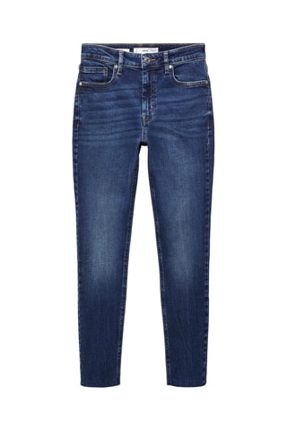 Jeans skinny crop - Bleu
