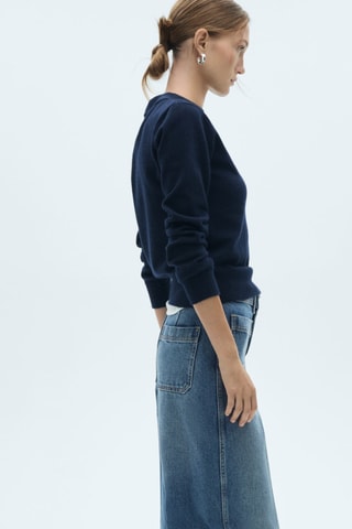 Jean wideleg poches - Bleu