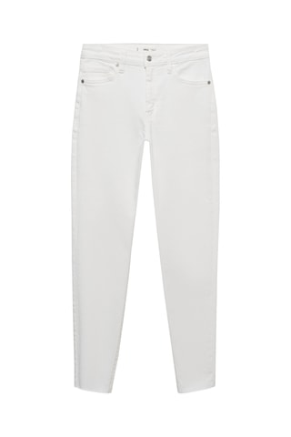 Jeans skinny crop - Blanc