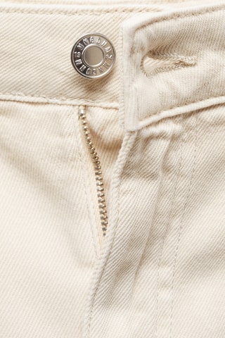 Jean Wideleg pinces - Beige