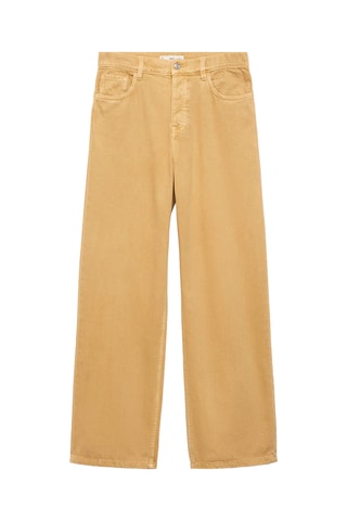 Jean wideleg loose taille basse - Beige