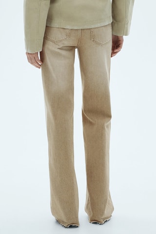 Jean Danila wideleg taille haute - Beige