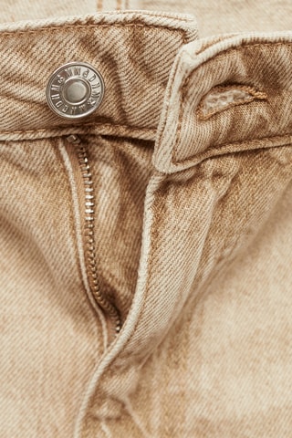 Jean Danila wideleg taille haute - Beige