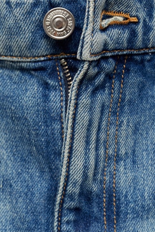 Jean droit clouté - Bleu