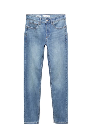 Jean skinny push-up - Bleu