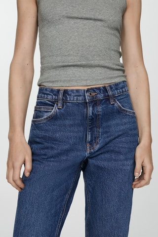 Jean Newmom confort taille haute - Bleu