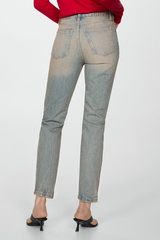 Jean Mom2000 mom taille haute - Bleu