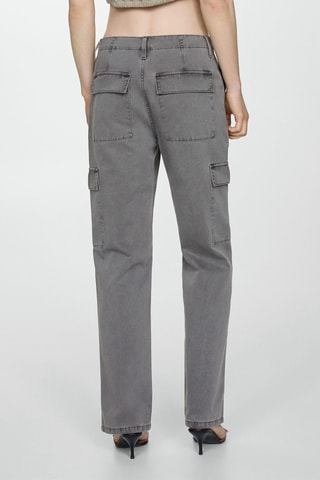 Jean cargo poches - Gris
