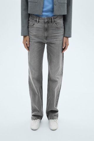 Jean Miami droit taille normale - Gris