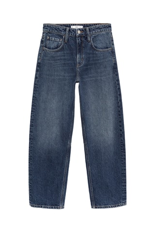 Jean Balloon taille haute - Bleu