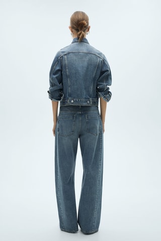 Jean wideleg taille normale - Bleu
