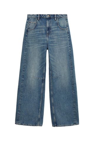 Jean wideleg taille normale - Bleu