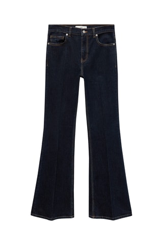 Jean Violeta flare rinse wash - Bleu