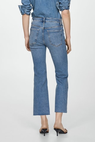 Jean Sienna flare crop - Bleu