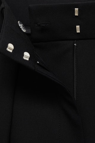 Pantalon pinces wideleg - Noir