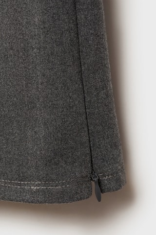 Pantalon évasé taille base - Gris