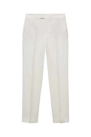 Pantalon de costume lin - Blanc