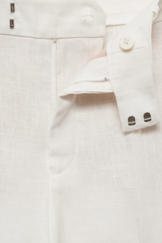 Pantalon de costume lin - Blanc