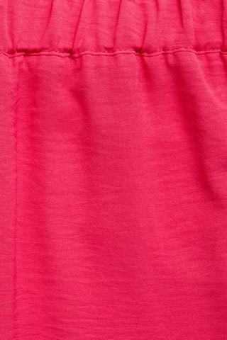 Pantalon fluide texturé - Rose