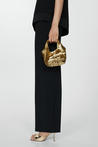 Pantalon fluide wideleg - Noir