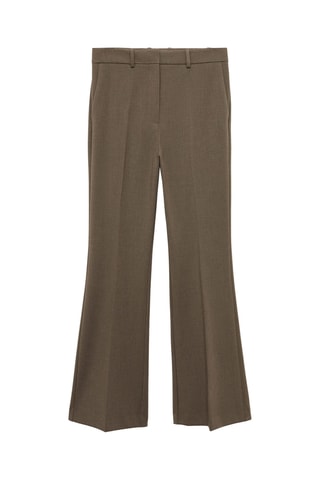 Pantalon flare poches - Vert