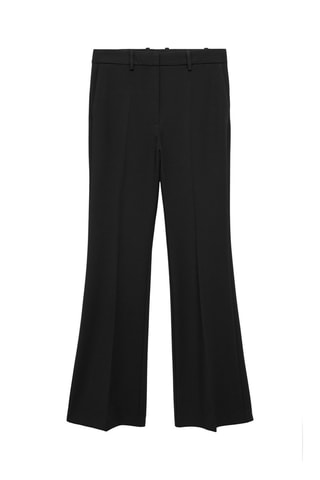 Pantalon flare poches - Noir