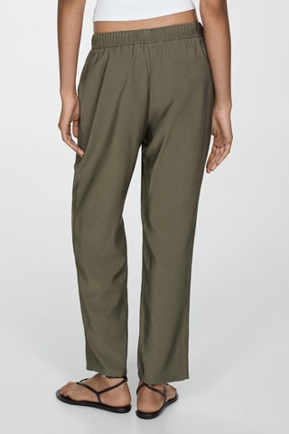 Pantalon de jogging cordon - Kaki
