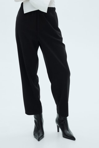 Pantalon de jogging cordon - Noir