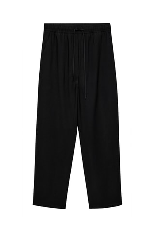 Pantalon de jogging cordon - Noir