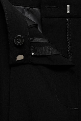 Pantalon pinces wideleg - Noir