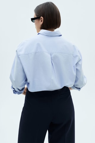 Pantalon pinces wideleg - Bleu nuit