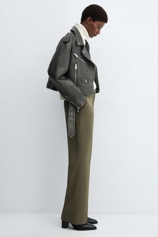 Pantalon droit - Vert