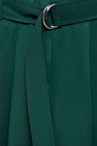 Pantalon Lyocell ceinture - Vert